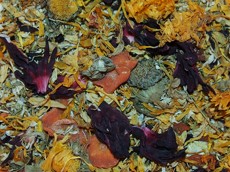 Letní salát s ibiškem, měsíčkem a mrkví 60 g